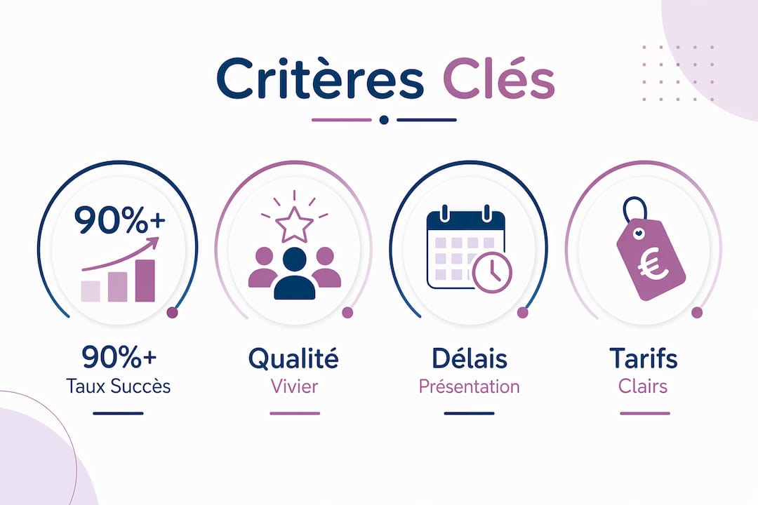 Les incontournables à prendre en compte pour choisir un cabinet de recrutement spécialisé dans le secteur de la santé : infographie