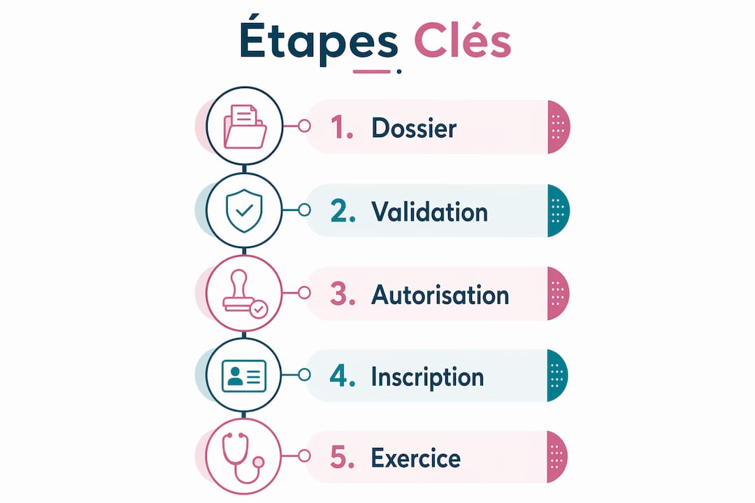 Parcours en images : les démarches pour faire reconnaître son diplôme médical