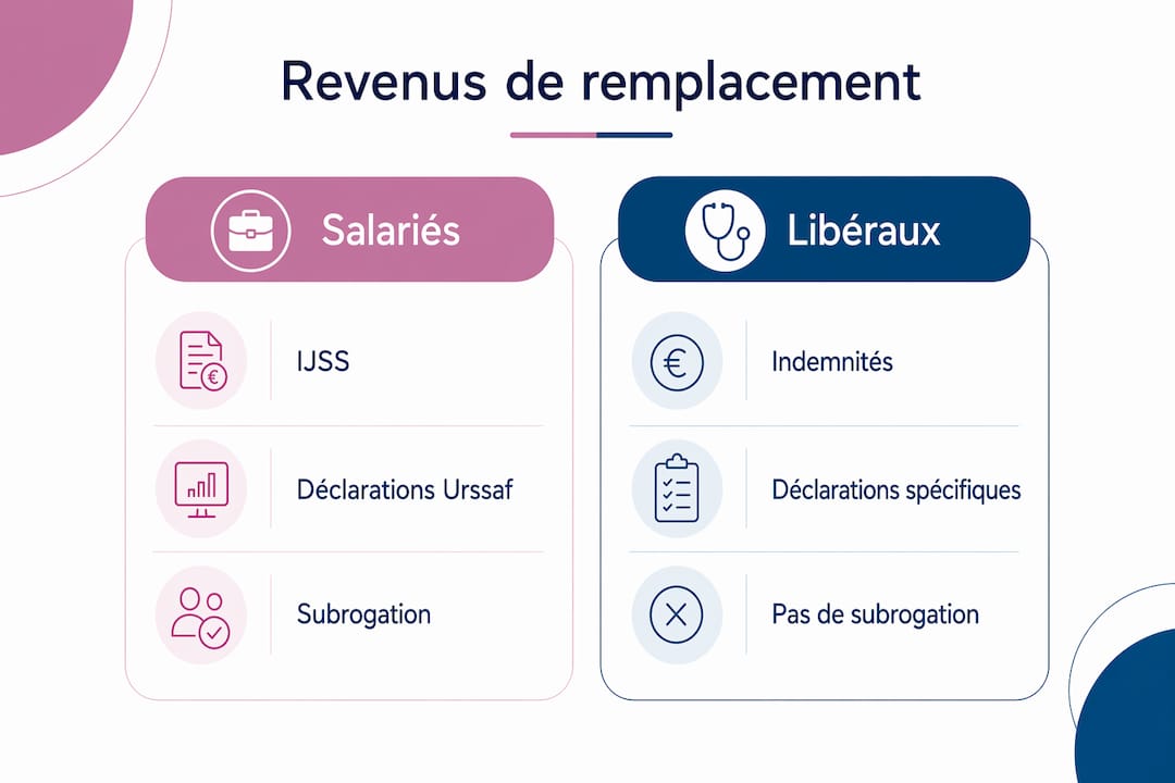 Infographie : les différences clés entre salariés et travailleurs indépendants
