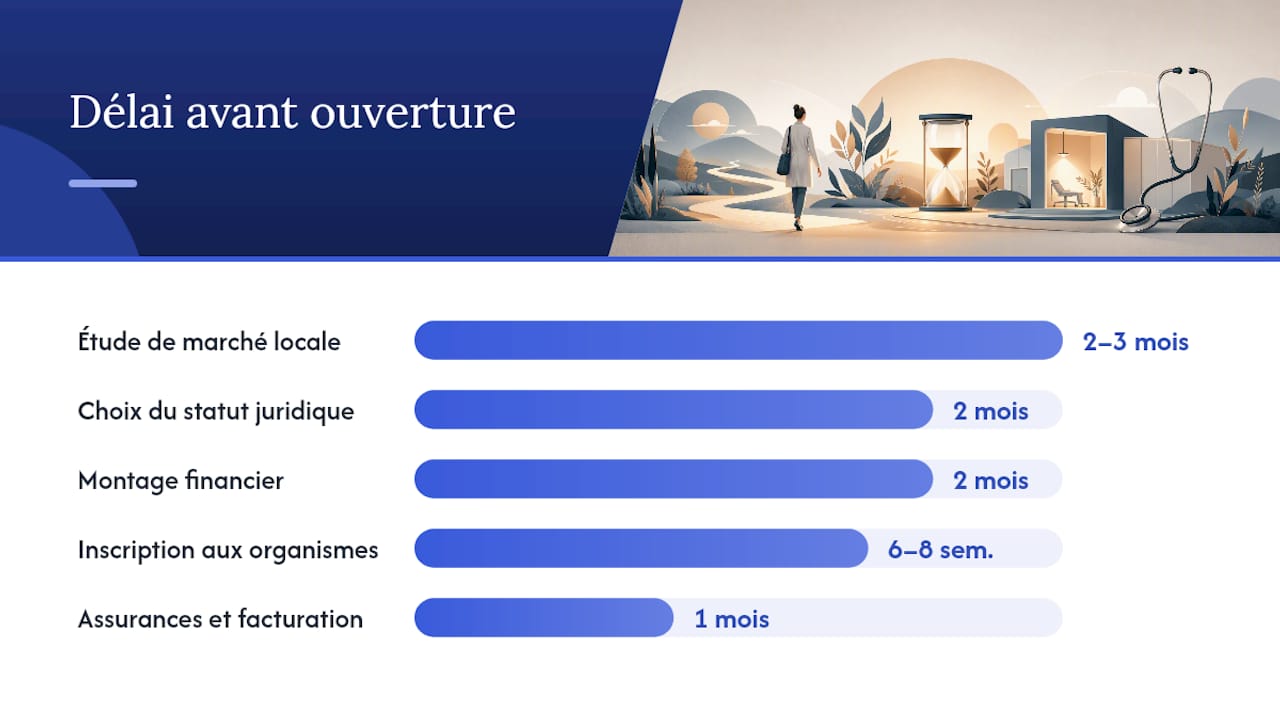 Comment s'installer en libéral, étape par étape ? — overview diagram