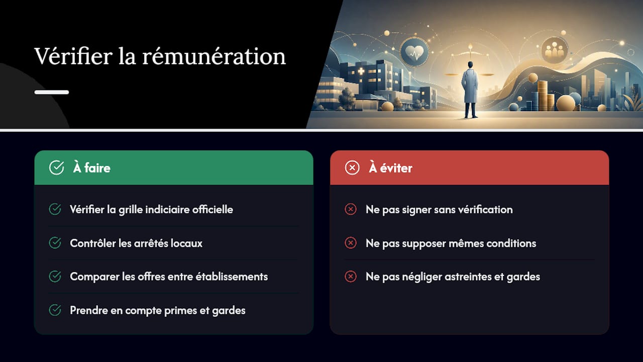 Combien gagne un praticien hospitalier et comment évolue sa carrière ? — overview diagram