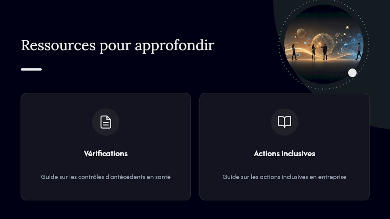 Pour aller plus loin — overview diagram