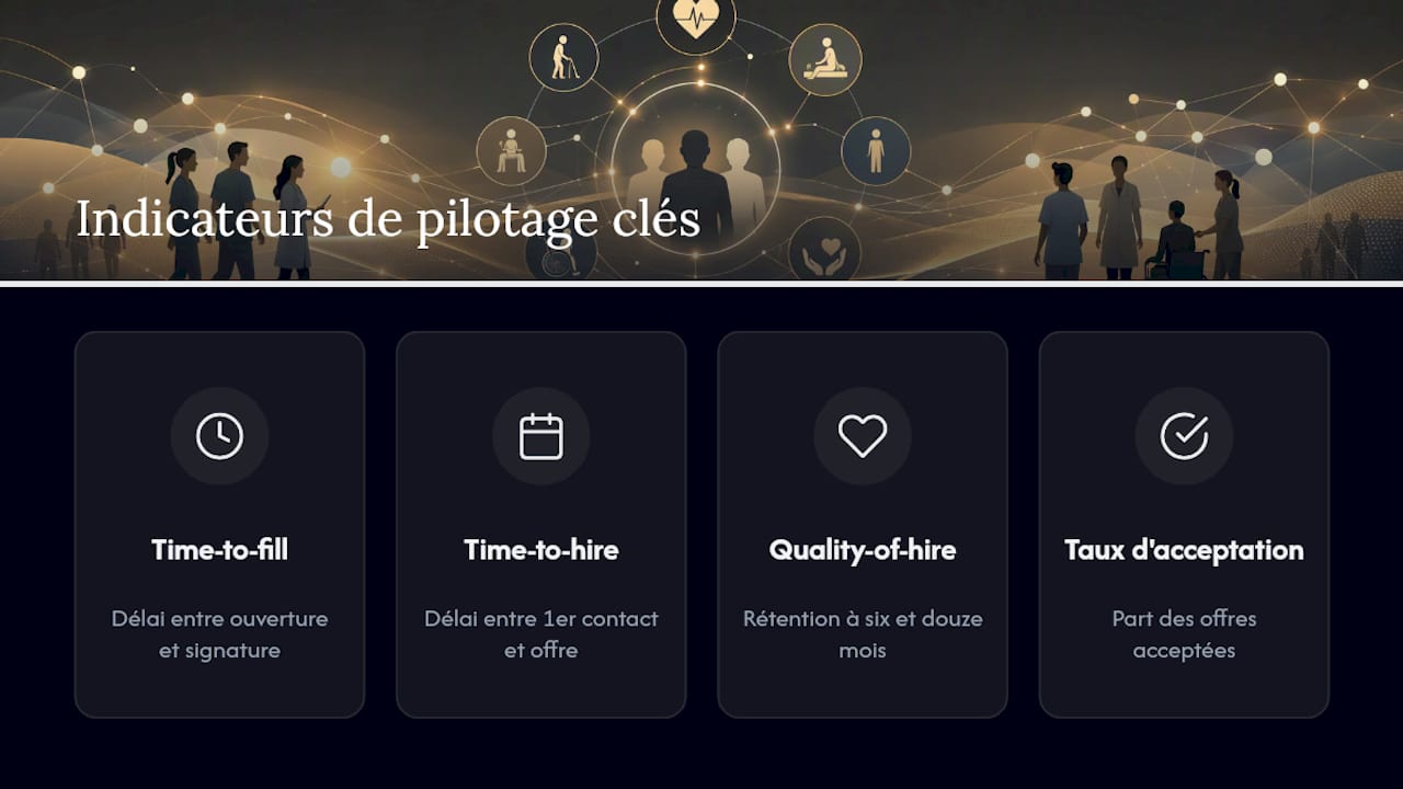 Quatre indicateurs clés du recrutement paramédical