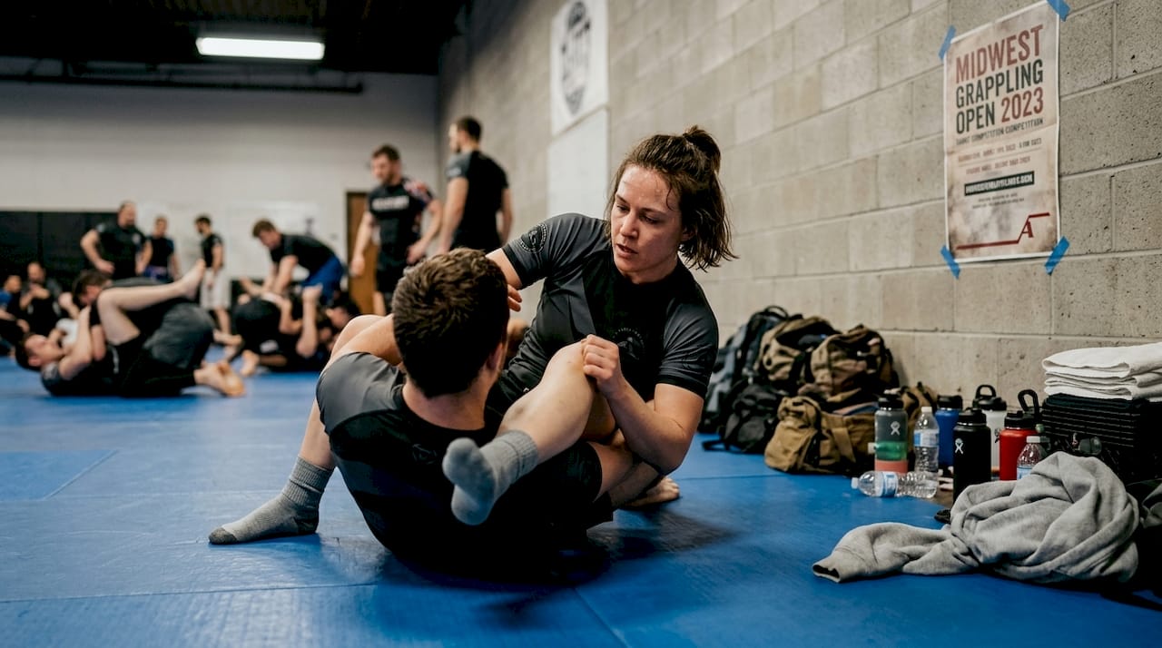 BJJ athletes training in custom-fit gear