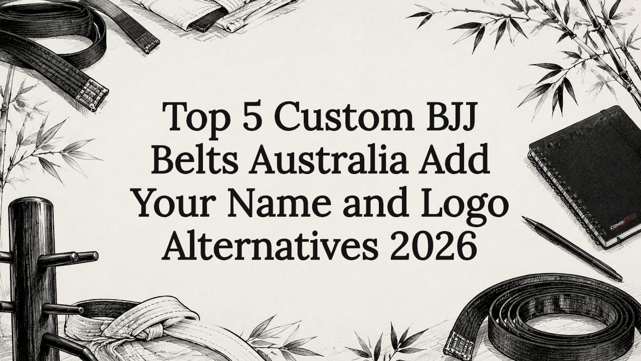 Top 5 Custom BJJ Belts Australia Add Your Name and Logo Alternatives 2026