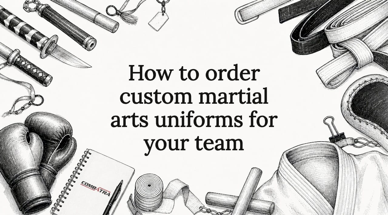 How to order custom martial arts uniforms for your team