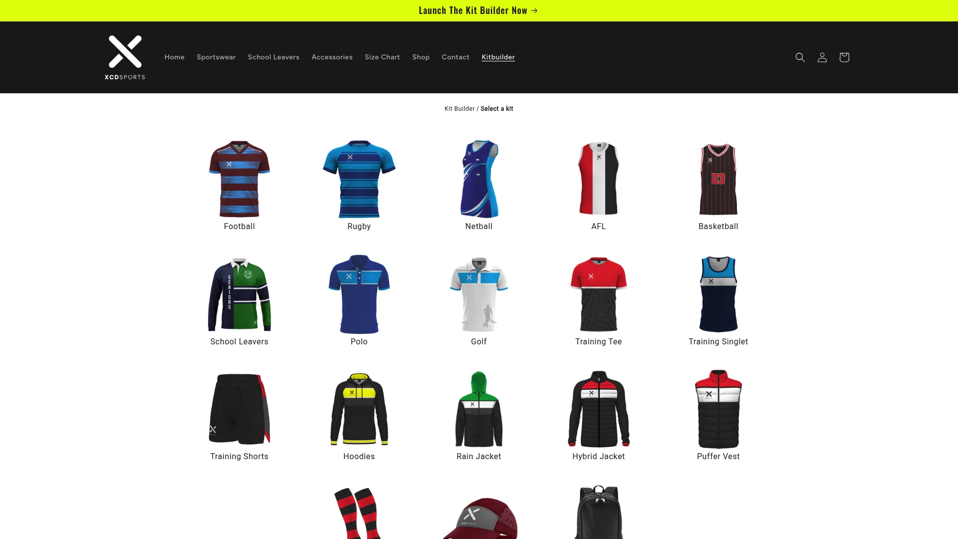 https://xcdsports.com.au/pages/kitbuilder