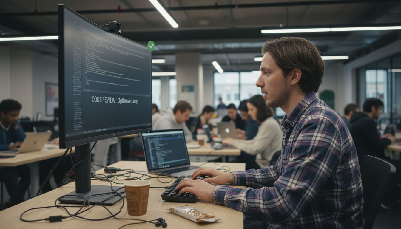 Candidate receives real-time coding feedback