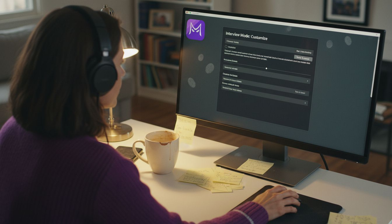 Customizing AI interview tool on home computer