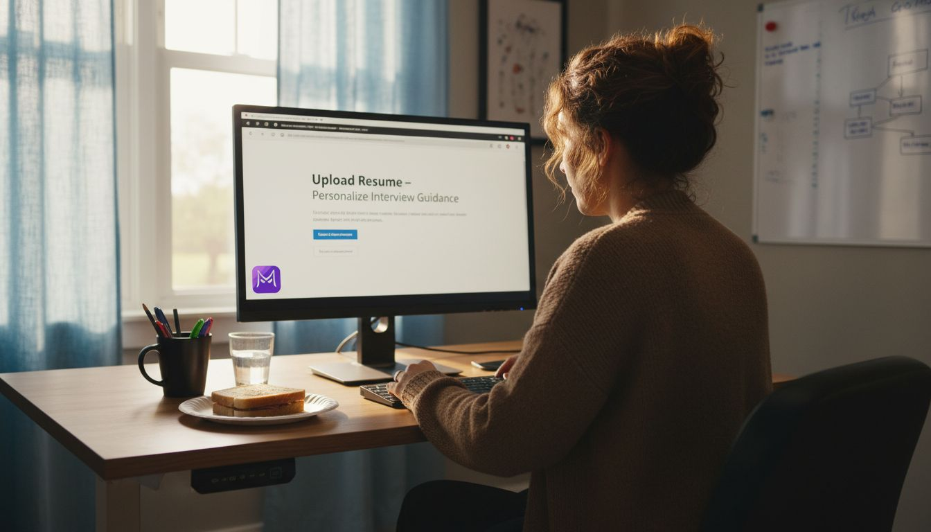 User uploads resume for AI personalization