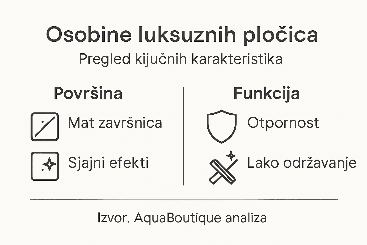 Infografik: Sve što treba da znate o karakteristikama keramičkih pločica