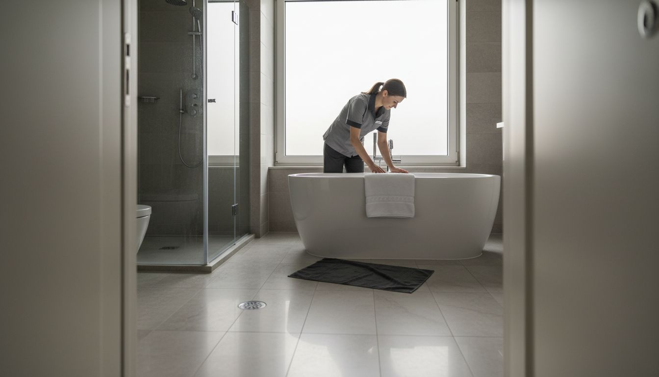 Kupatilo u luksuznom hotelu, sa ljubaznim osobljem i prefinjenim detaljima, odiše elegancijom i pruža pravi osećaj raskoši.