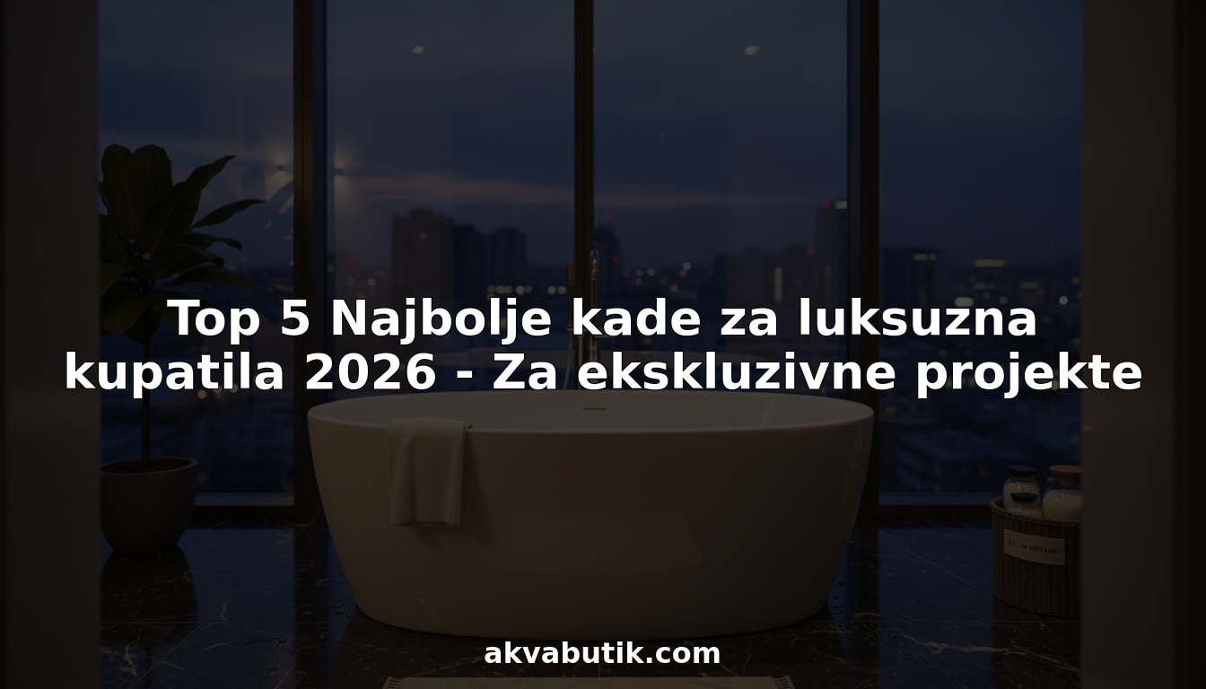 Prostrano, savremeno kupatilo krasi luksuzna samostojeća kada, koja celom prostoru daje poseban šarm i osećaj elegancije.