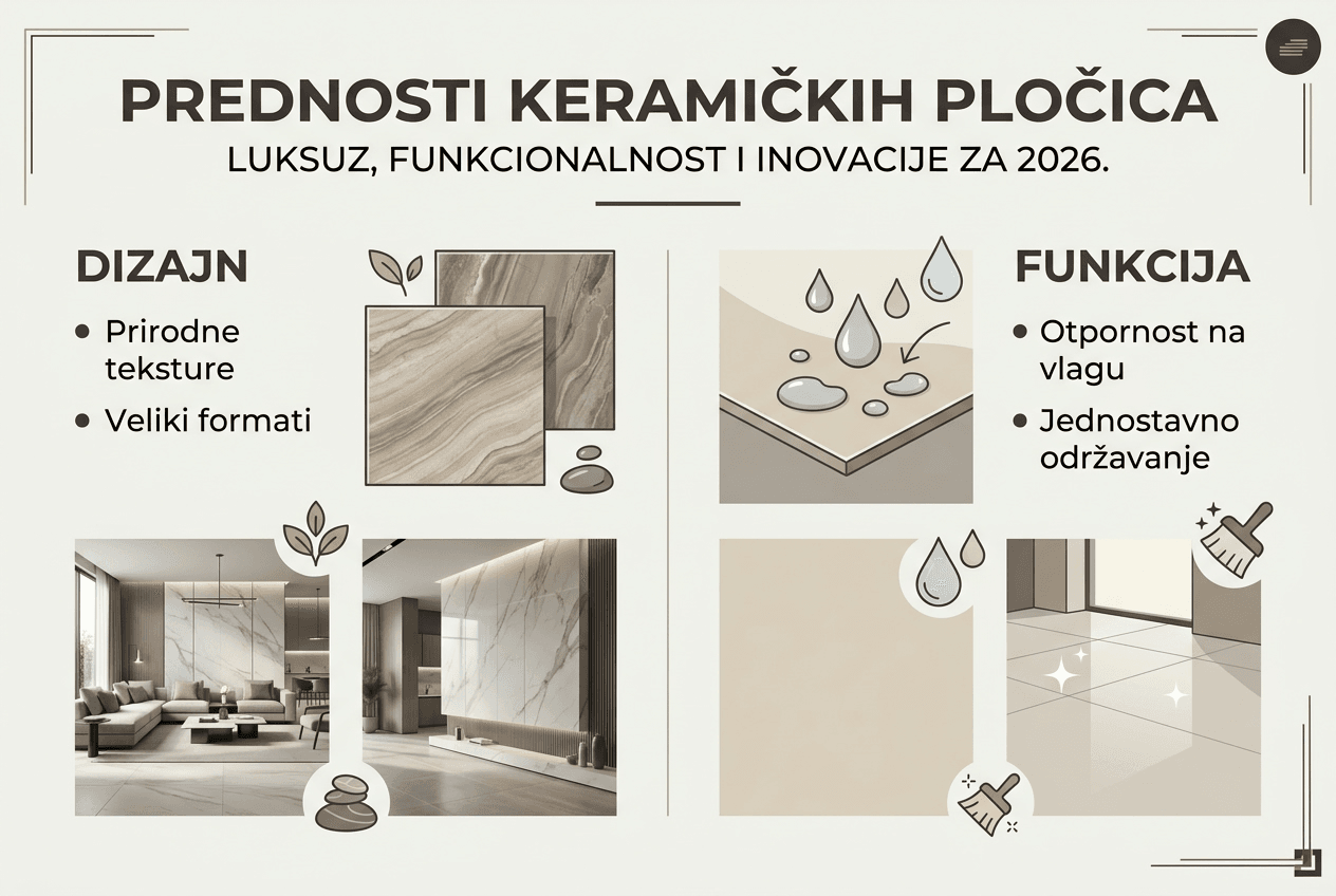Infografik: Zašto su keramičke pločice pravi izbor za luksuzan enterijer