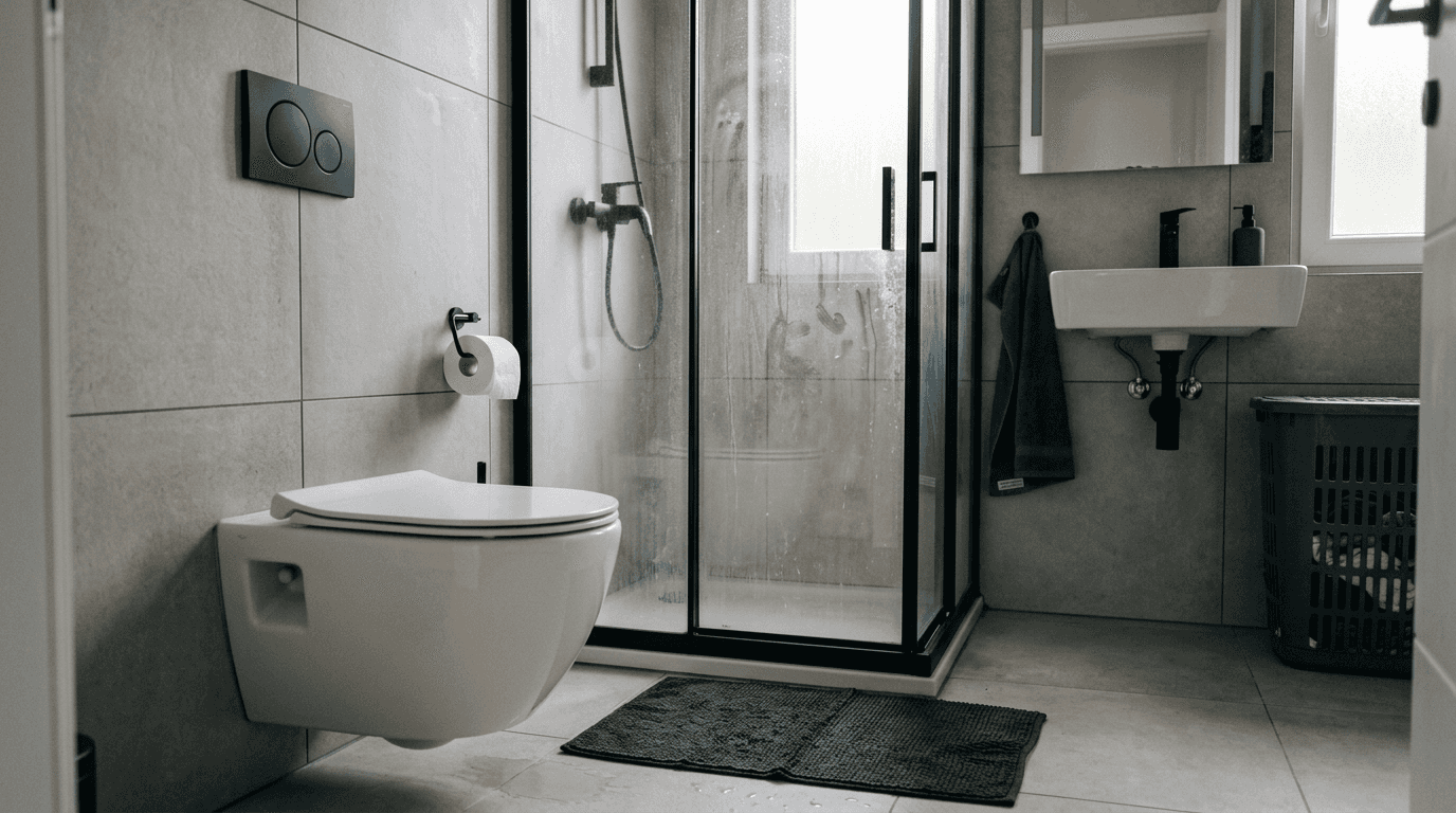 WC šolja koja se montira na zid sa skrivenim vodokotlićem