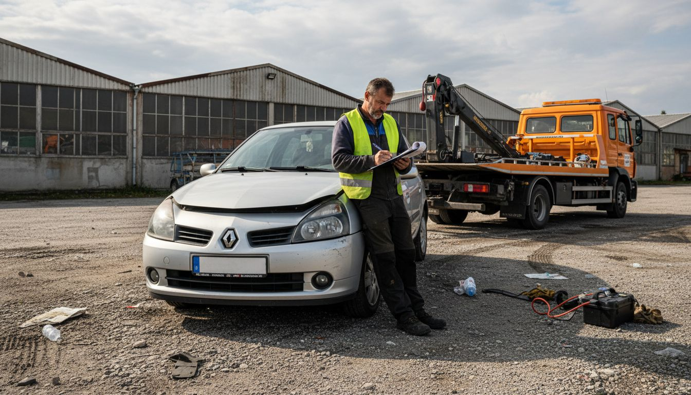 Poškodovano vozilo, ugodno in hitro na voljo za prodajo.