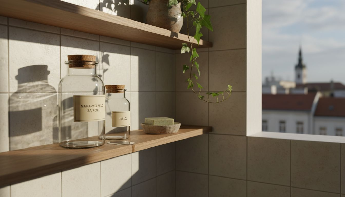 V kopalnici pridejo naravni materiali še posebej do izraza – les, kamen ali bambus ustvarijo prijeten občutek topline in domačnosti ter prostoru dodajo pridih elegance.