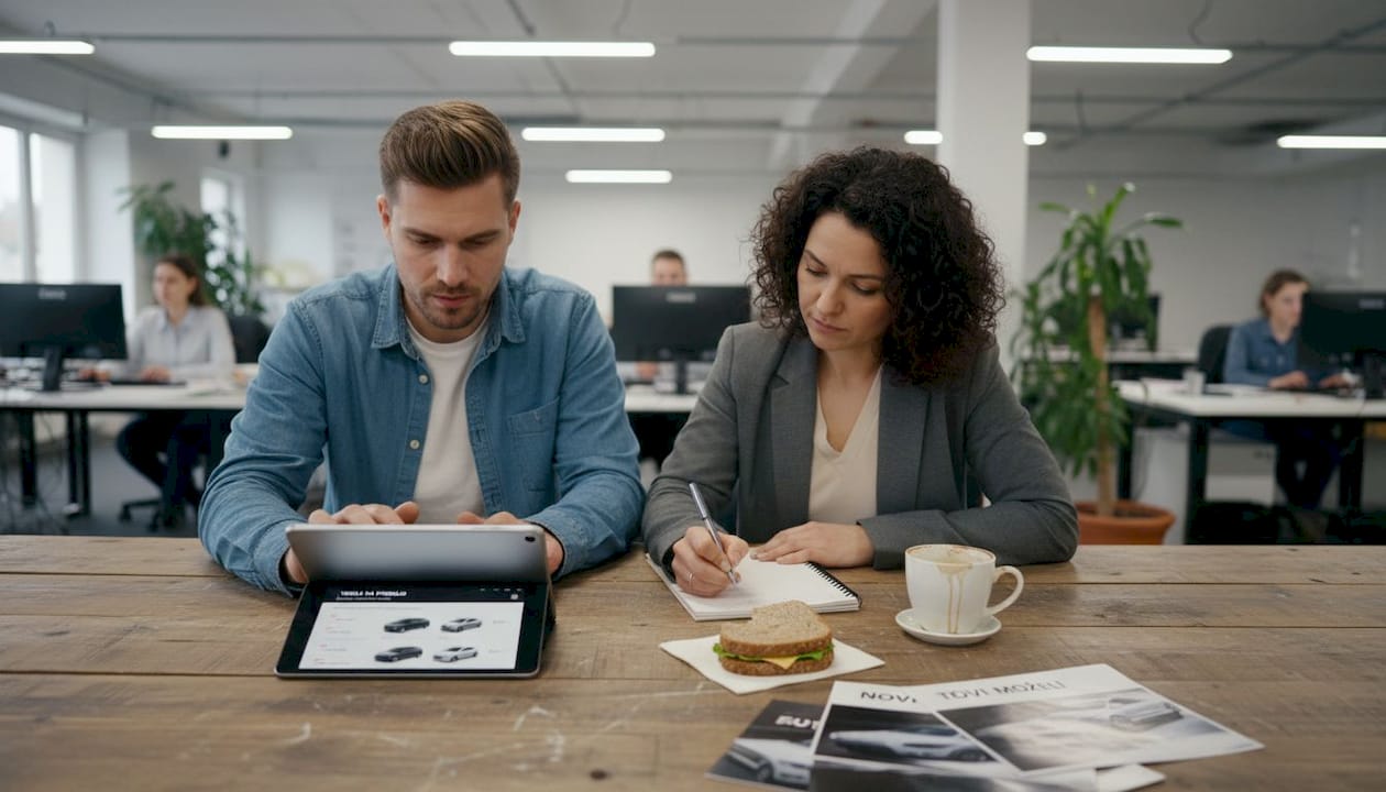 Pogajanja o prodaji službenega vozila