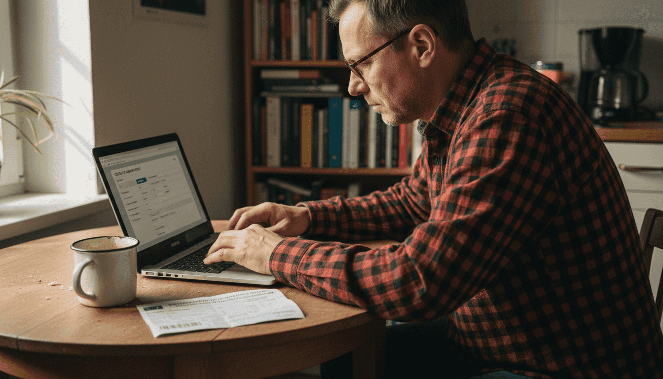 Der Patient füllt den digitalen Anmeldebogen bequem von zuhause aus.