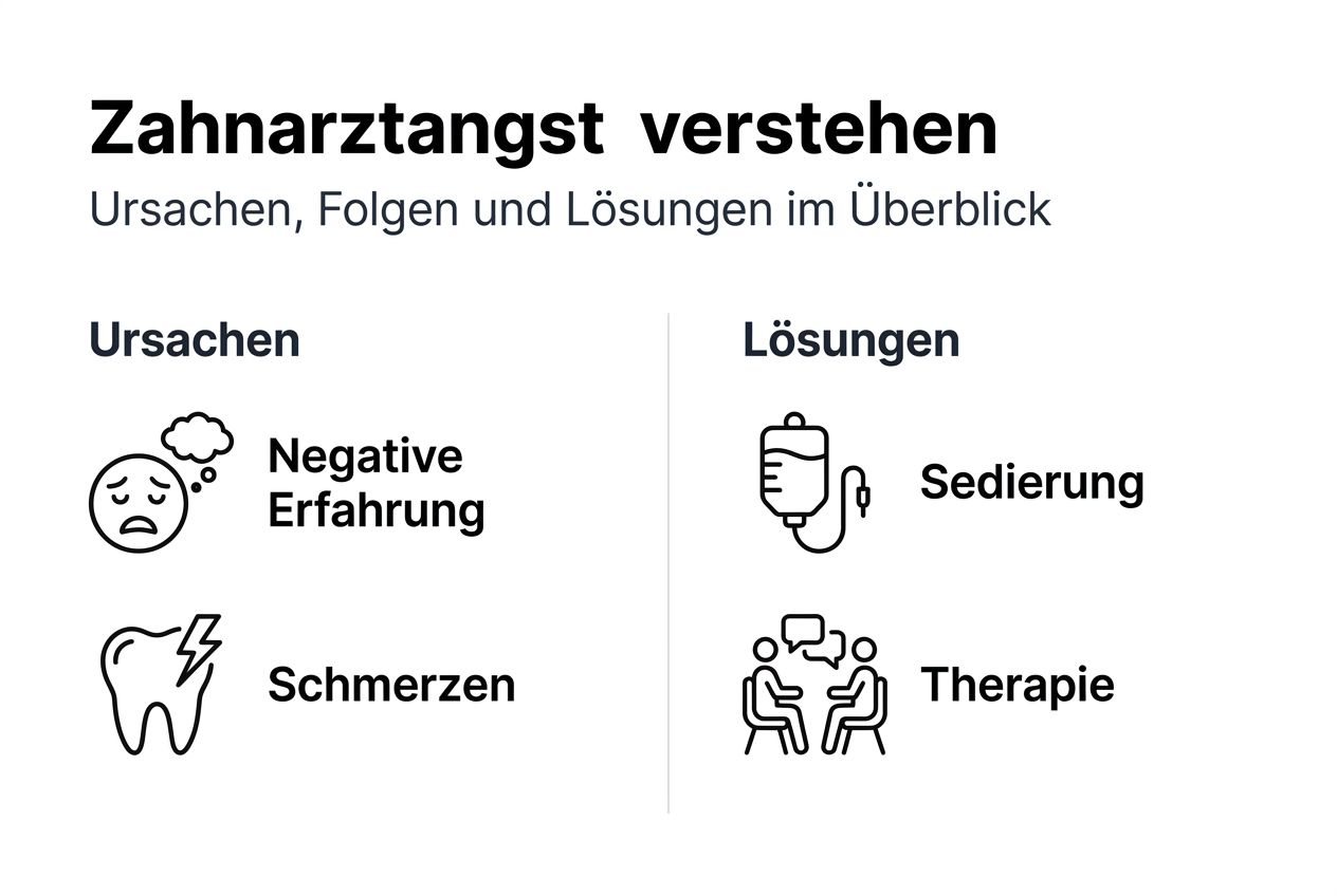 Grafik: Warum viele Menschen Angst vorm Zahnarzt haben – und wie man sie überwinden kann