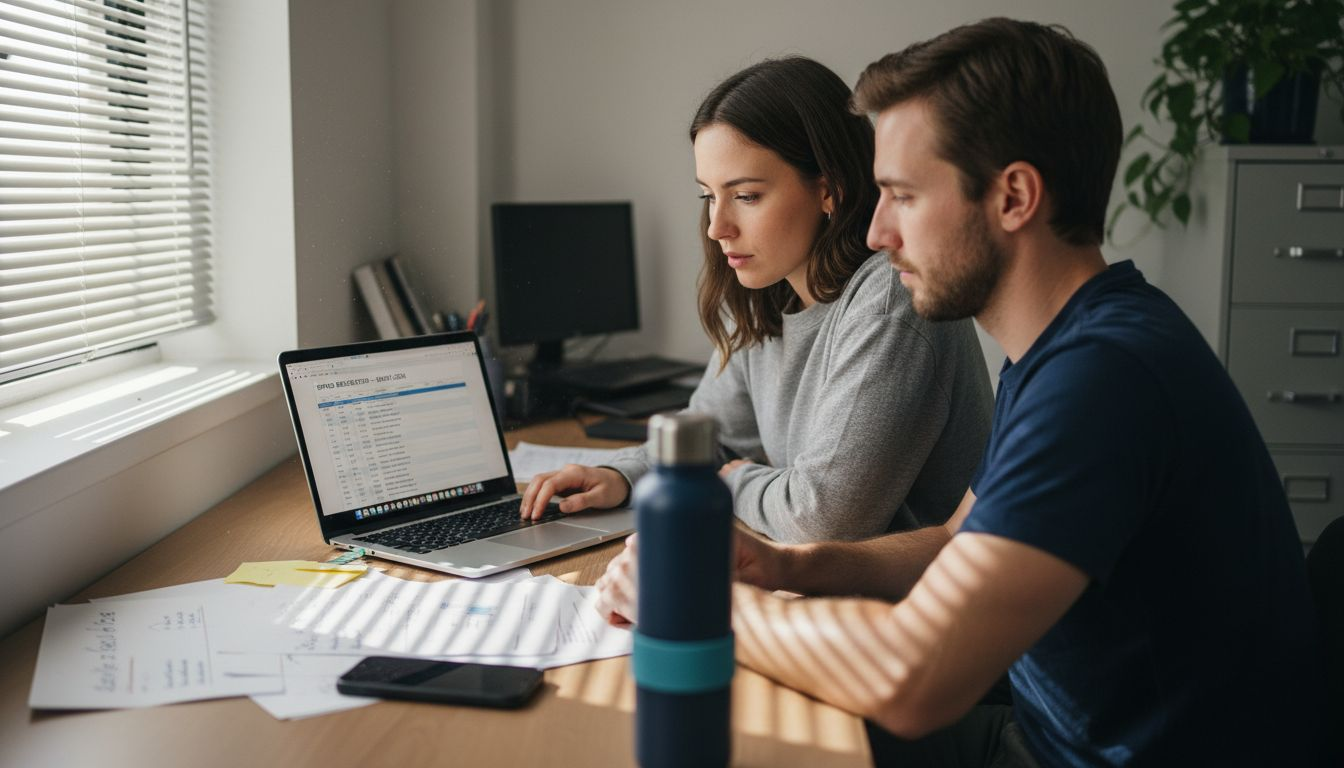 Coworkers collaborating on PPC analytics
