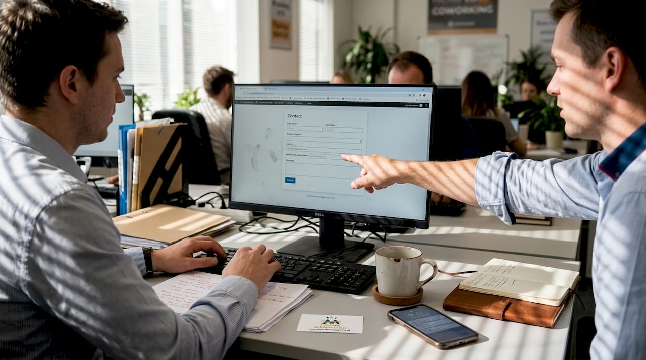 Team reviews online form design details