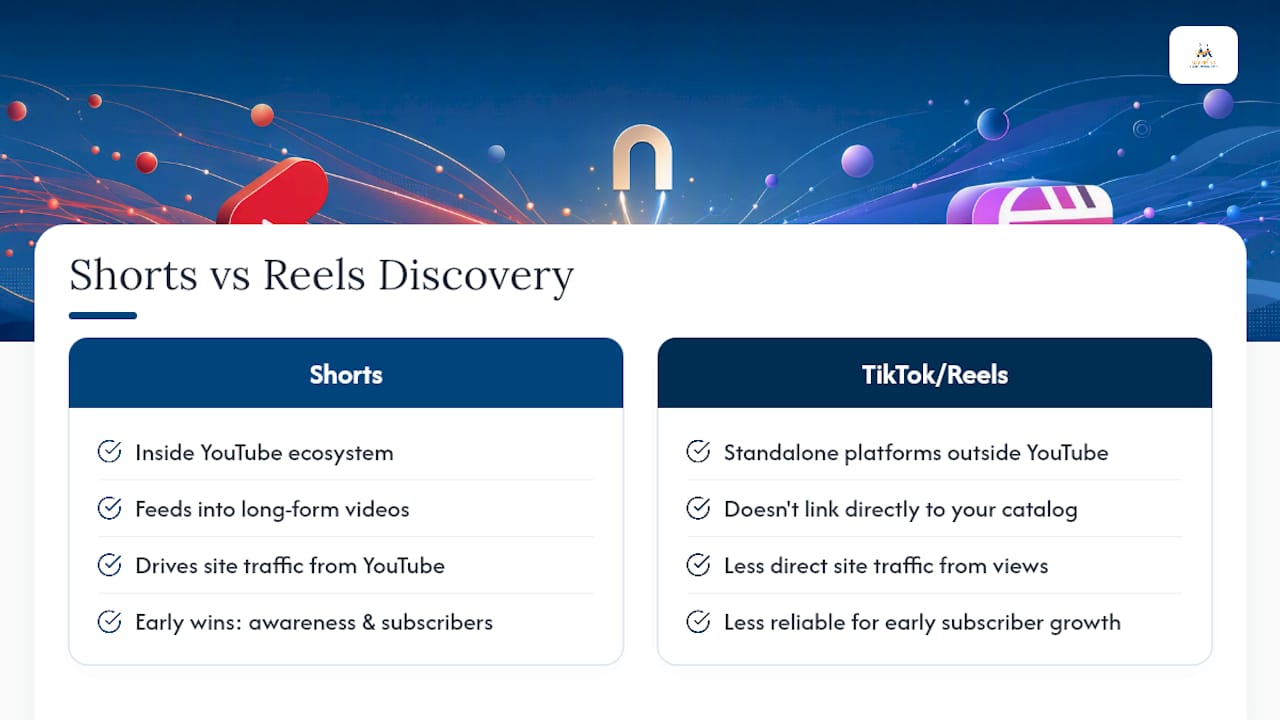 Why YouTube Shorts Matter for Business Discovery — overview diagram
