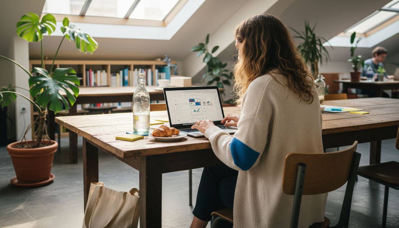 A UX designer reworks the website to optimize the conversion rate.