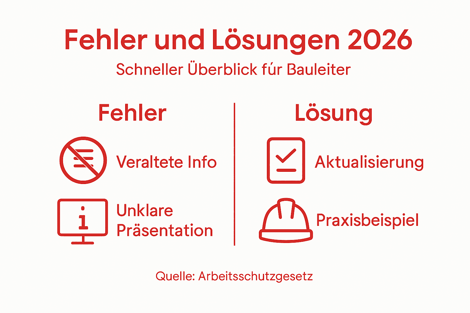 Infografik: Typische Fehler bei Schutzkleidung und wie man sie vermeidet