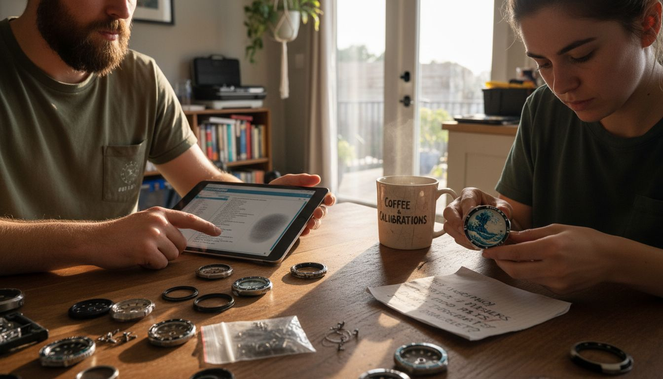 Sorting categories of watch mod parts