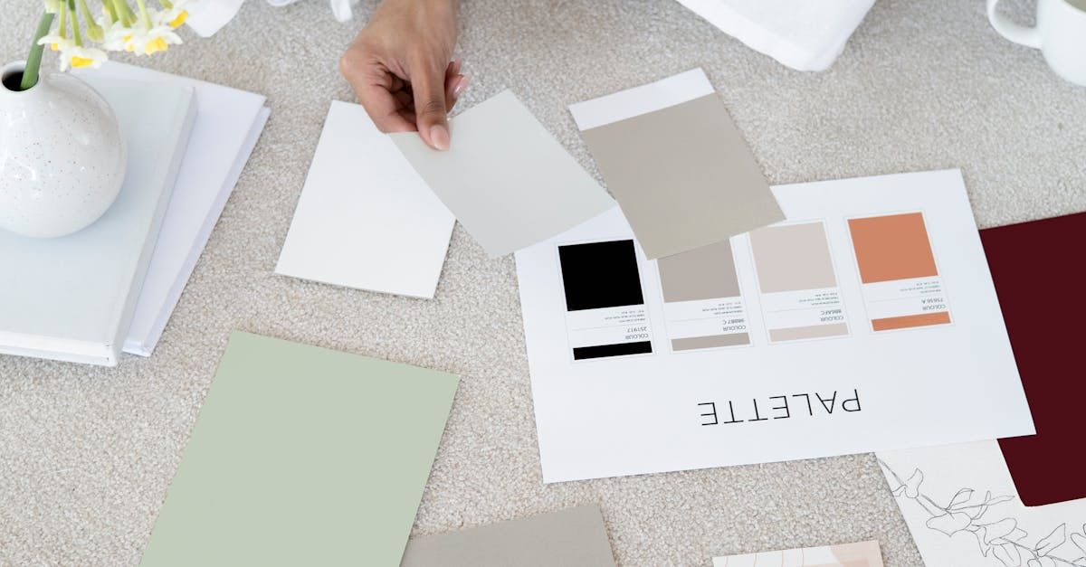 Minimalist office with professional and subtle branded text