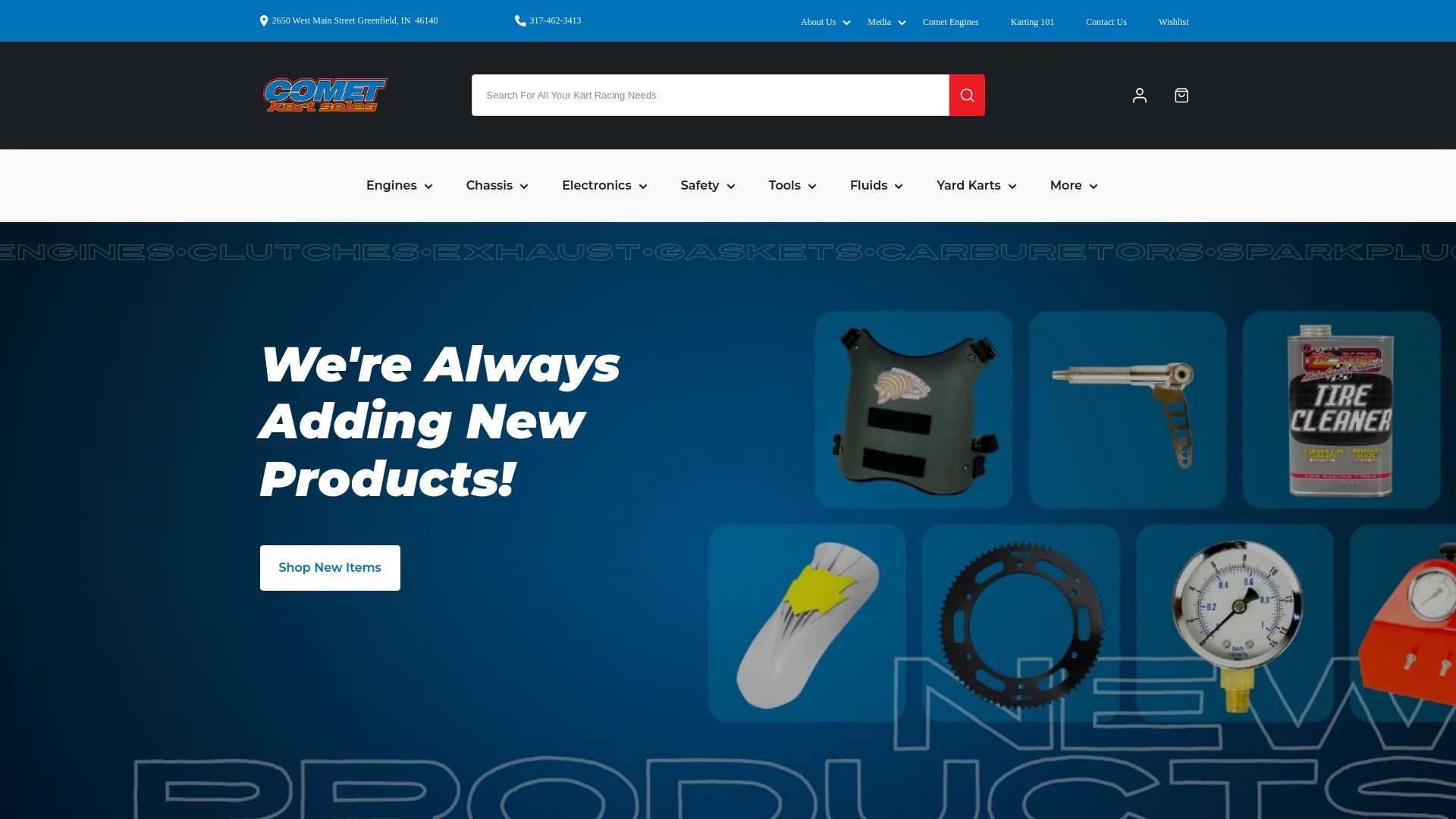 https://cometkartsales.com