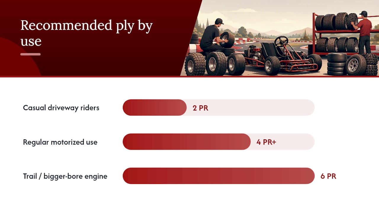 Choosing Tires by Surface and Use — overview diagram