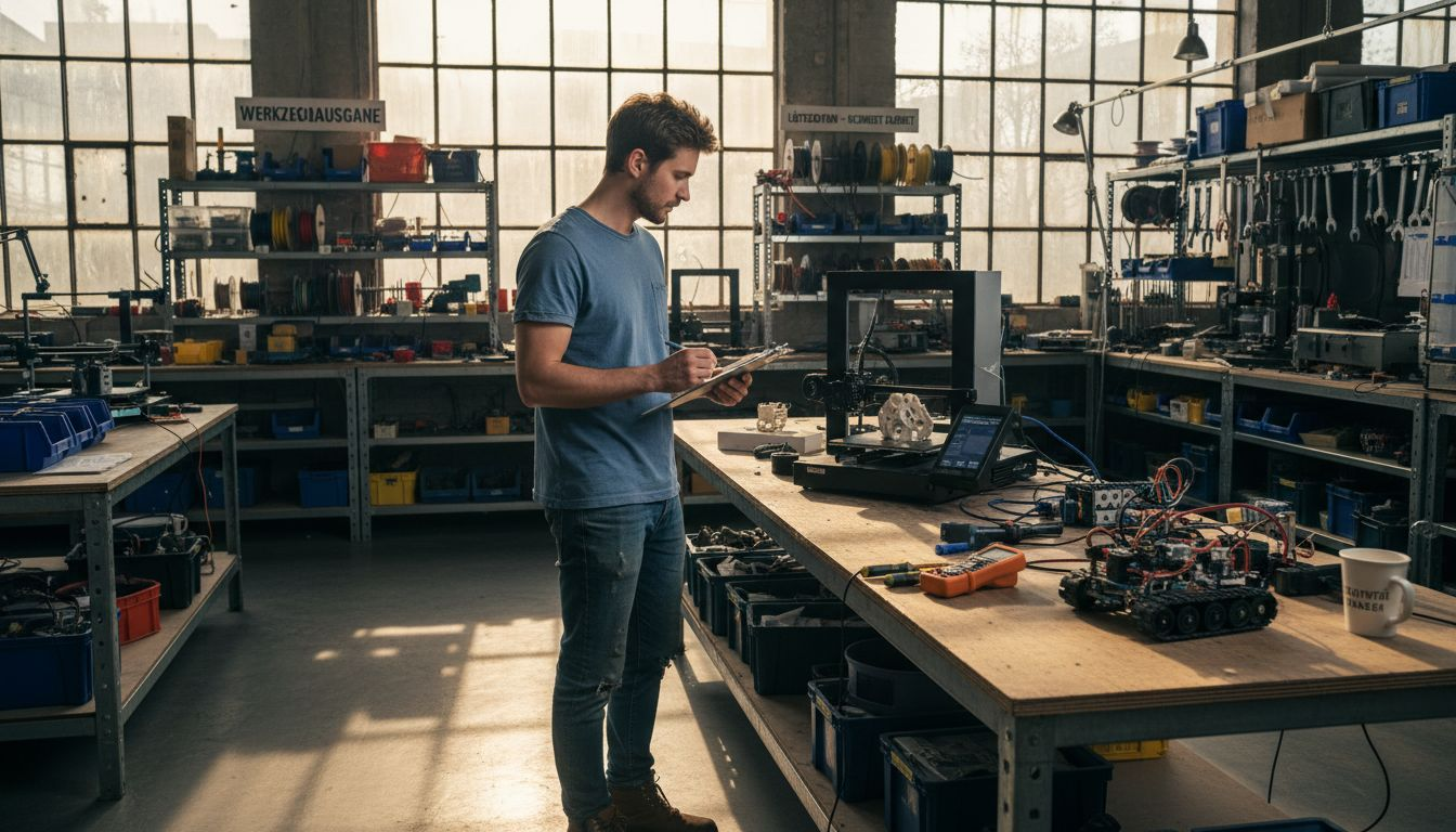 7 Schritte: Die Checkliste Ressourcenverwaltung Makerspace