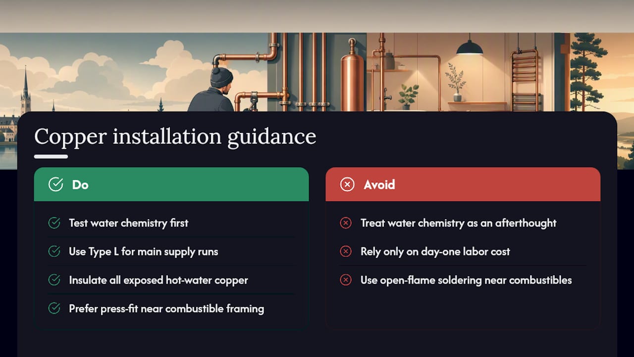 Why Copper Still Earns Its Place in Modern Plumbing — overview diagram