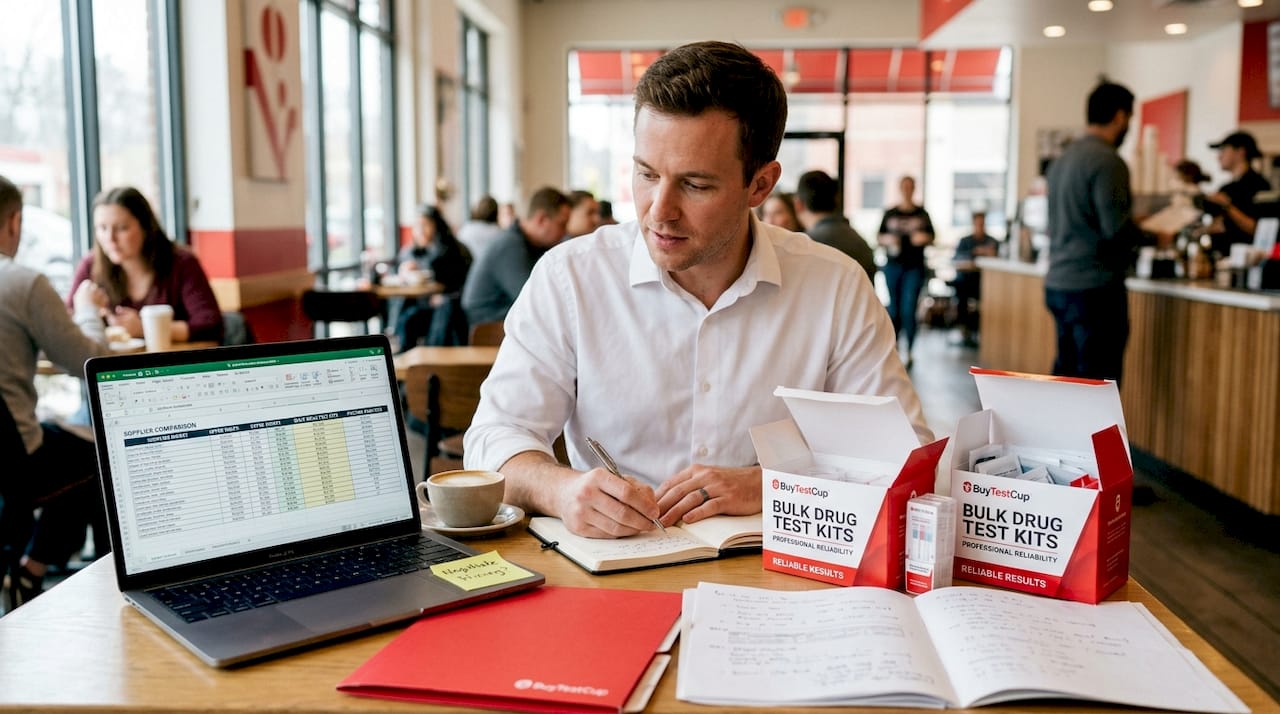 Contract specialist reviewing bulk pricing offers