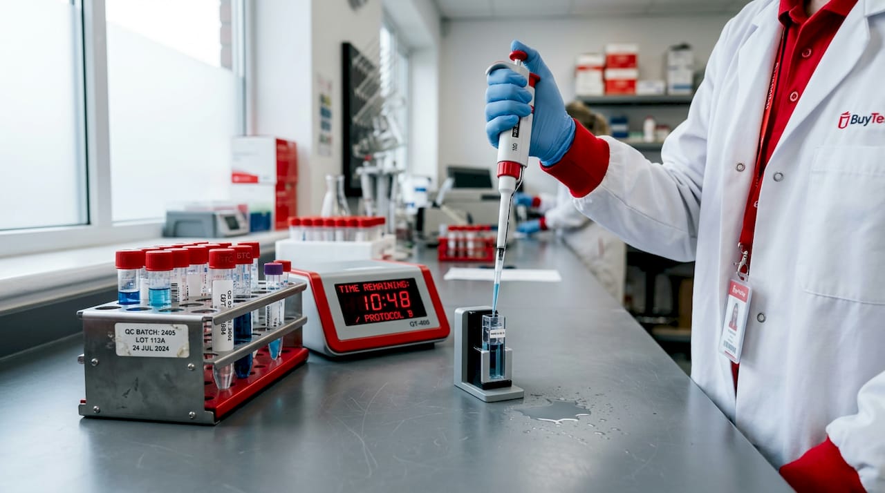 Detailed lab instruments used in validation workflow