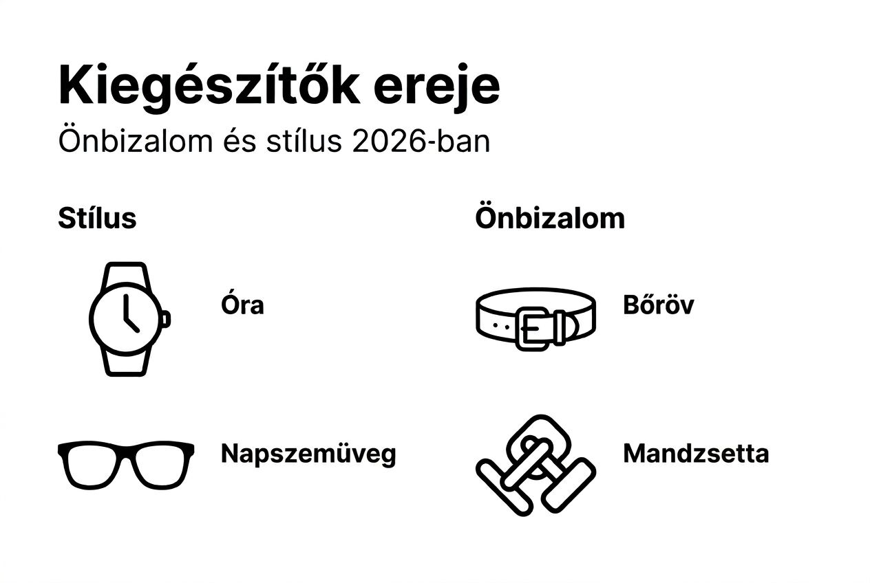 Infografika: hogyan befolyásolják a férfi kiegészítők a mindennapokat