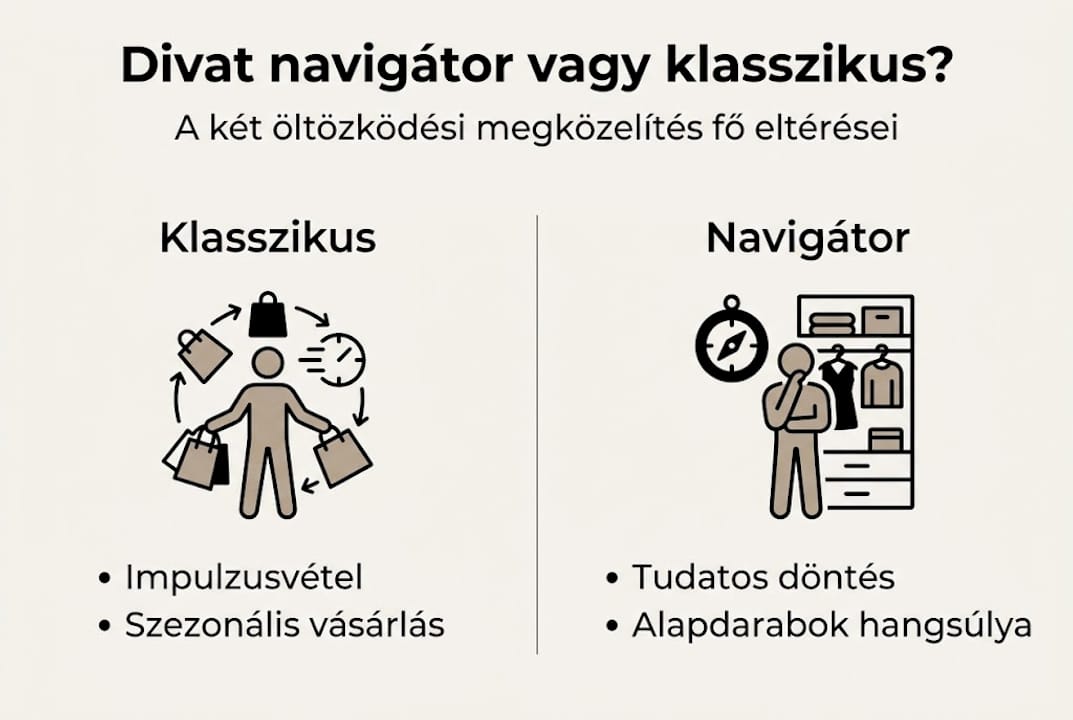Infografika: trendi iránytű vagy örök klasszikus?