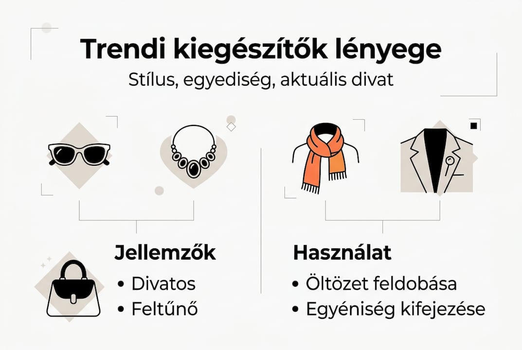Infografika a legmenőbb kiegészítők jelentéséről – minden, amit tudni érdemes, lényeges pontokban összefoglalva