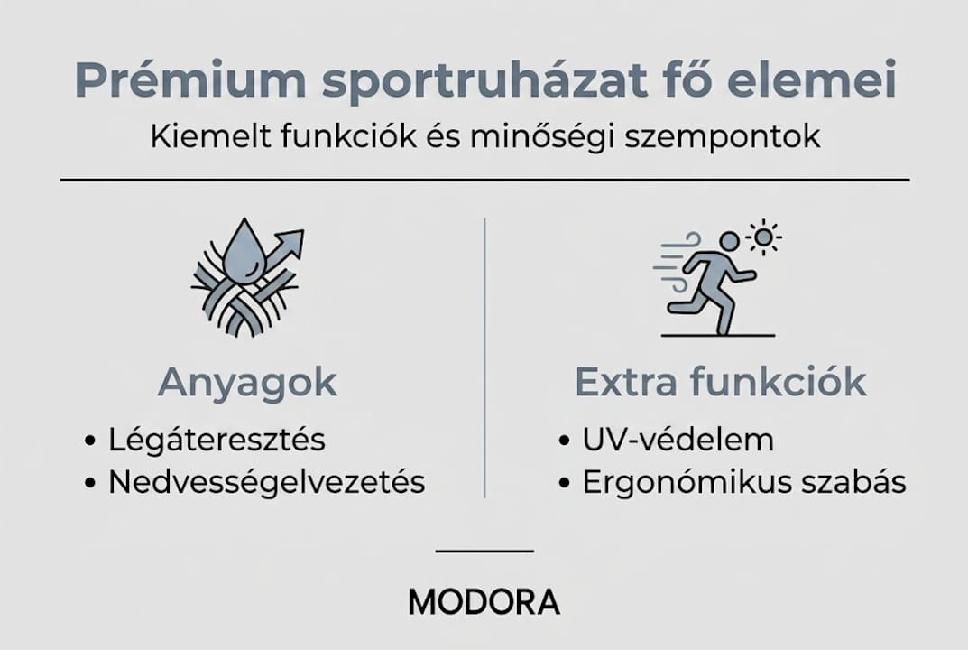 Infografika: Mire figyelj, ha prémium sportruházatot választasz?