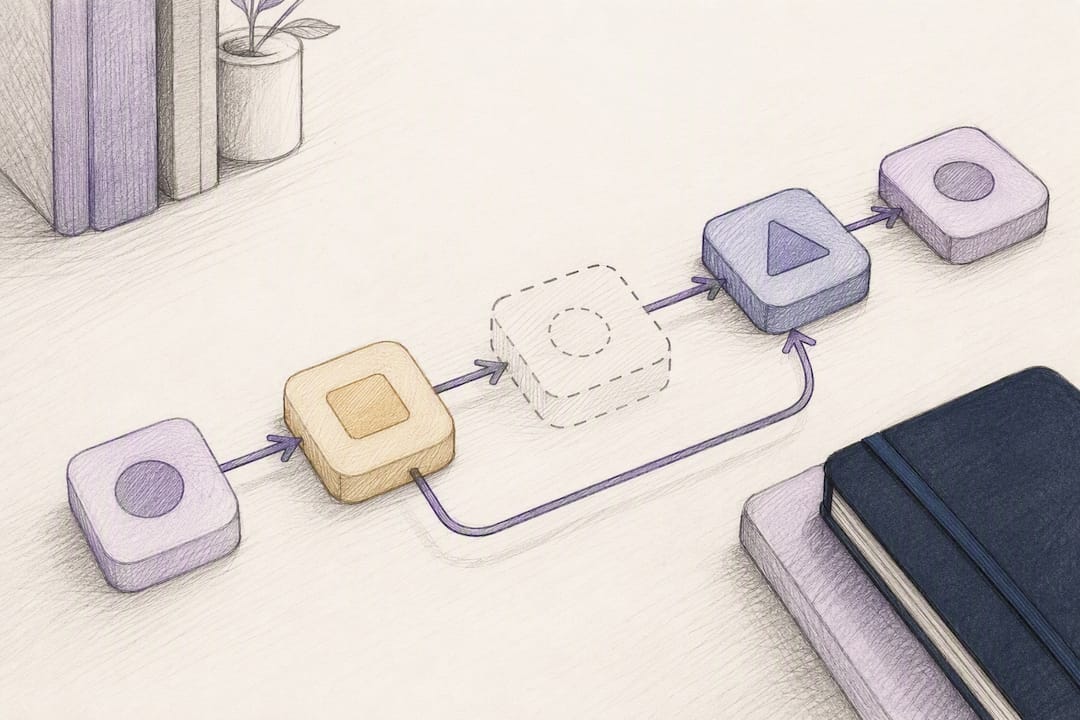 Forgiving workflow with an easy re-entry point