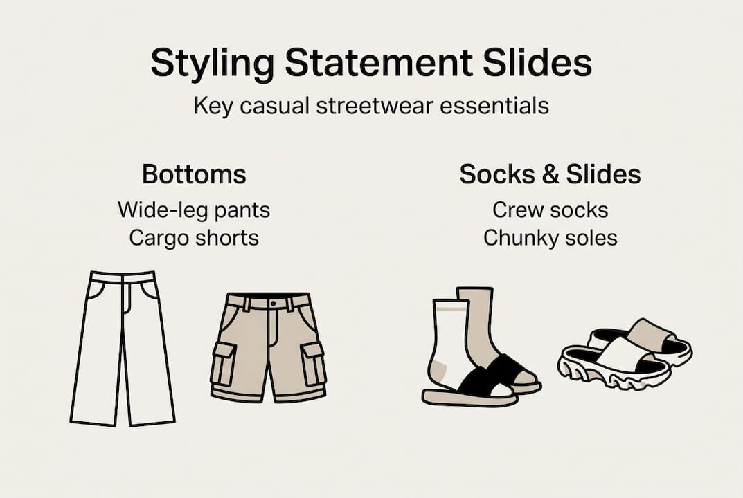 Infographic summary of slides styling tips
