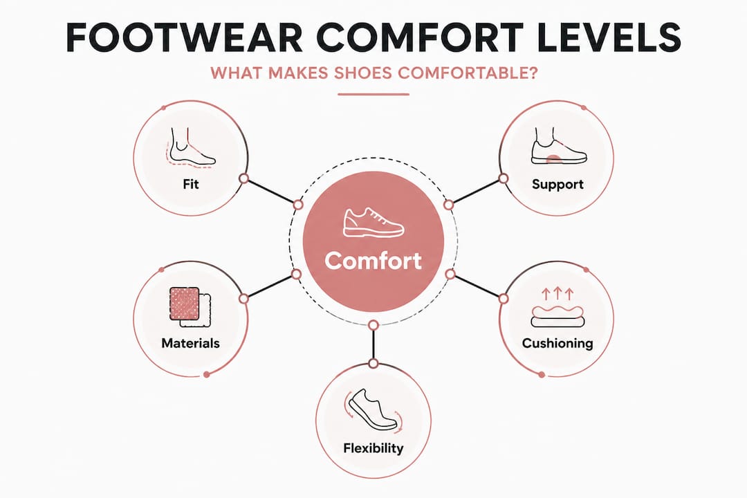 Infographic ranking key comfort factors