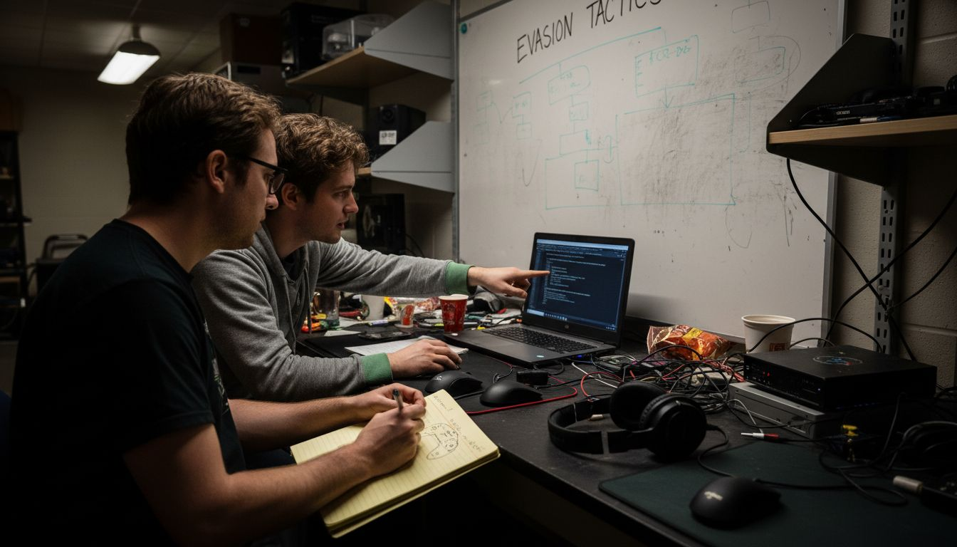 Researchers studying cheat detection with lab gear