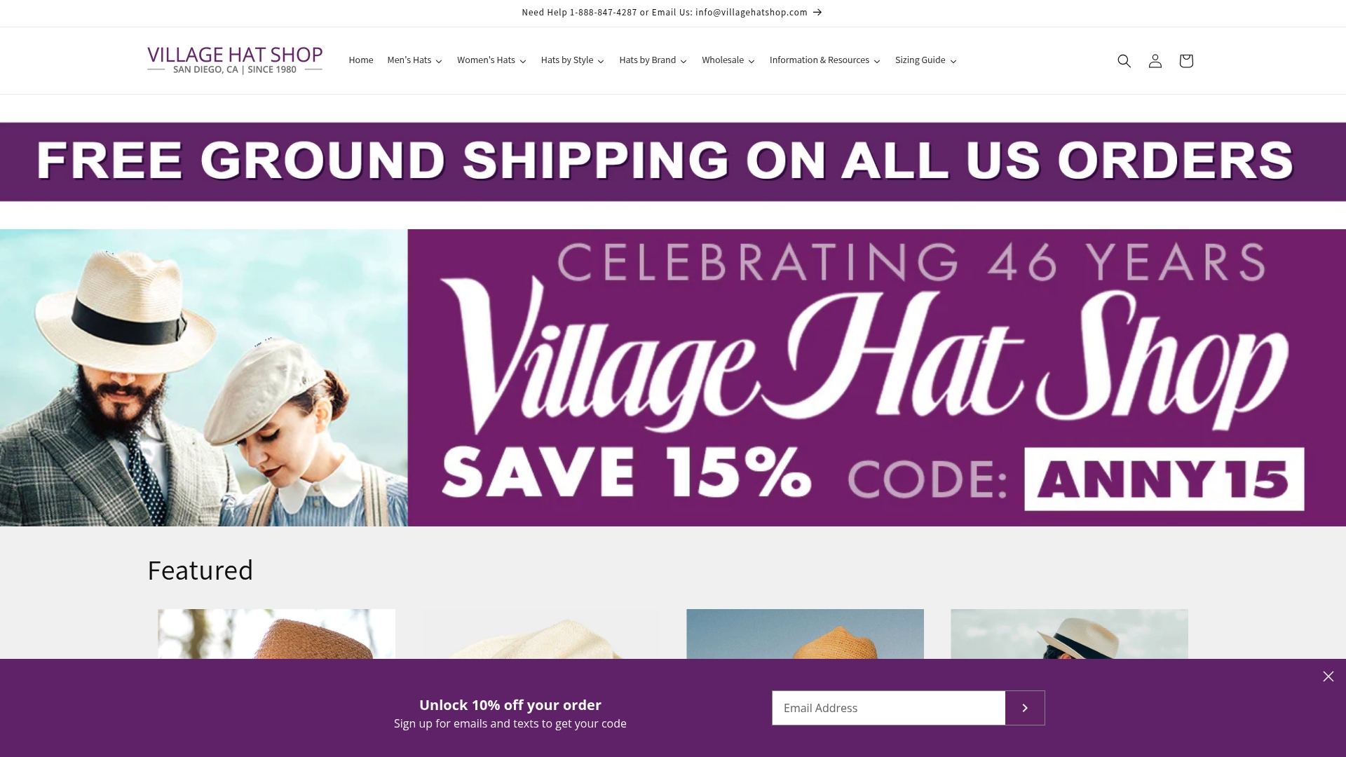 https://villagehatshop.com