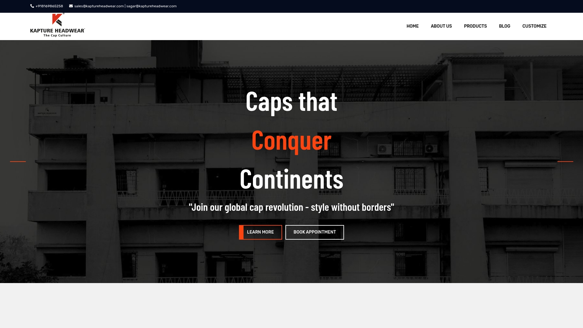 https://kaptureheadwear.com