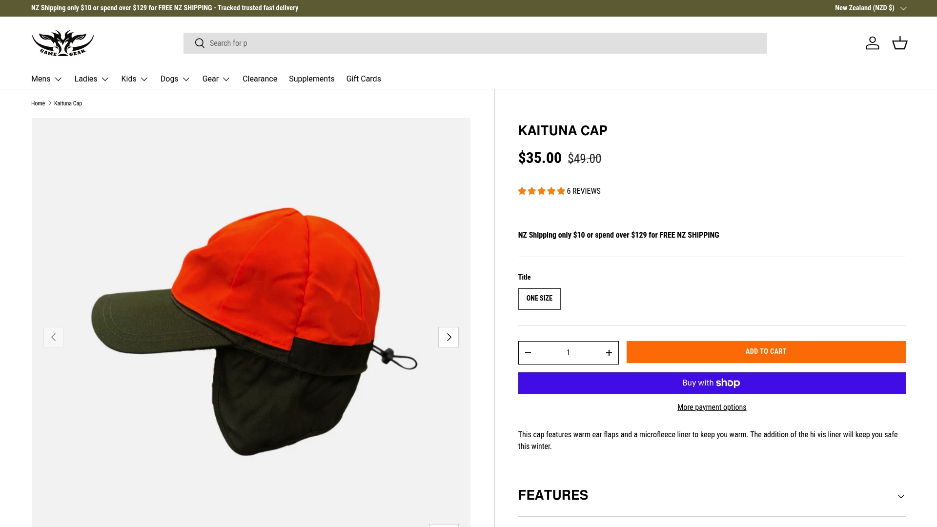 https://gamegear.co.nz/products/kaituna-cap