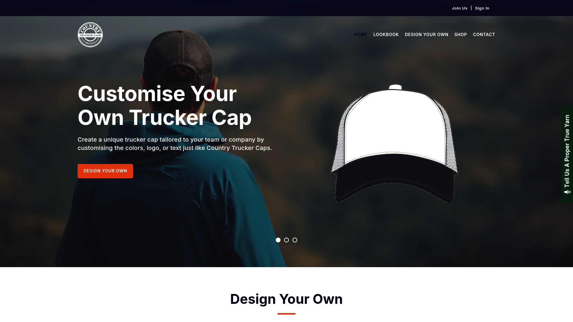 https://countrytruckercaps.com