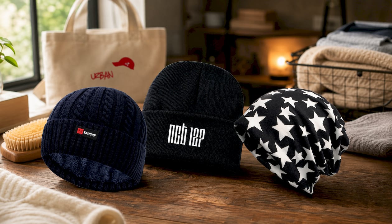 Wool Knit Beanie – Soft Winter Hat for Everyday Warmth